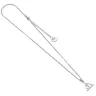 Harry Potter Silver Necklace - Deathly Hallows (Ag 925)