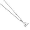 Harry Potter Silver Necklace - Deathly Hallows (Ag 925)