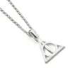 Harry Potter Silver Necklace - Deathly Hallows (Ag 925)