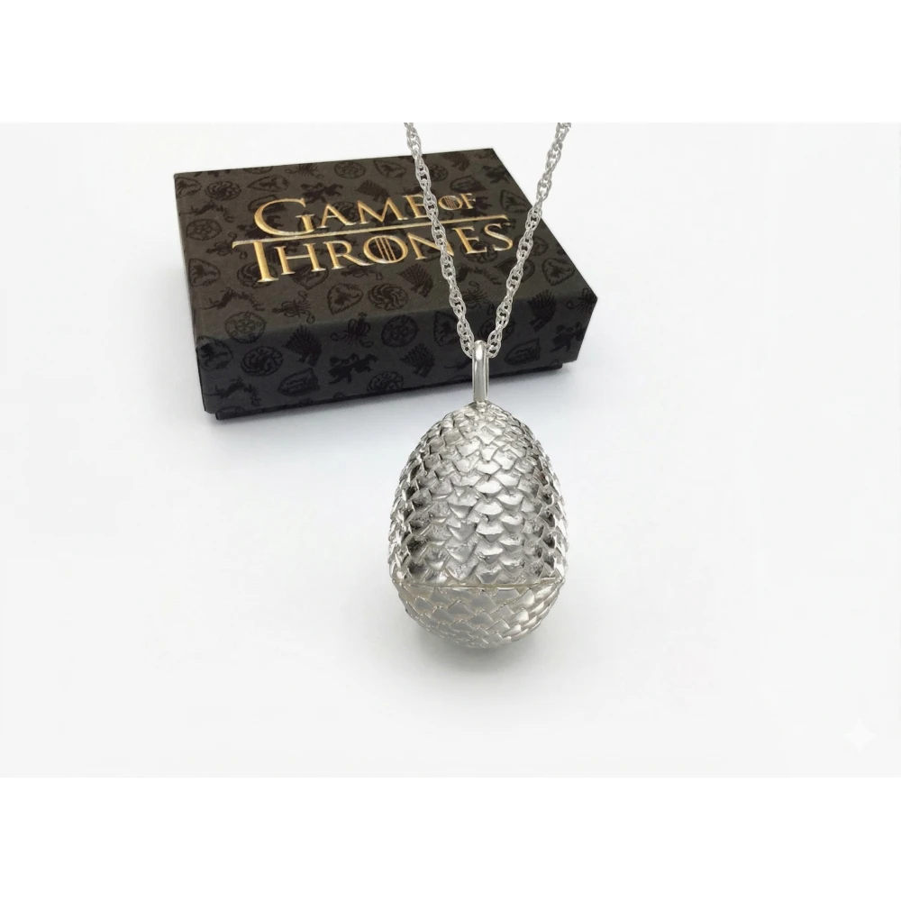 Game of Thrones Silver Pendant - Dragon Egg De Luxe (Ag 925)