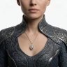 Game of Thrones Silver Pendant - Dragon Egg De Luxe (Ag 925)