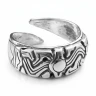 Silberner Wikingerring - Borre-Stil (Ag 925)