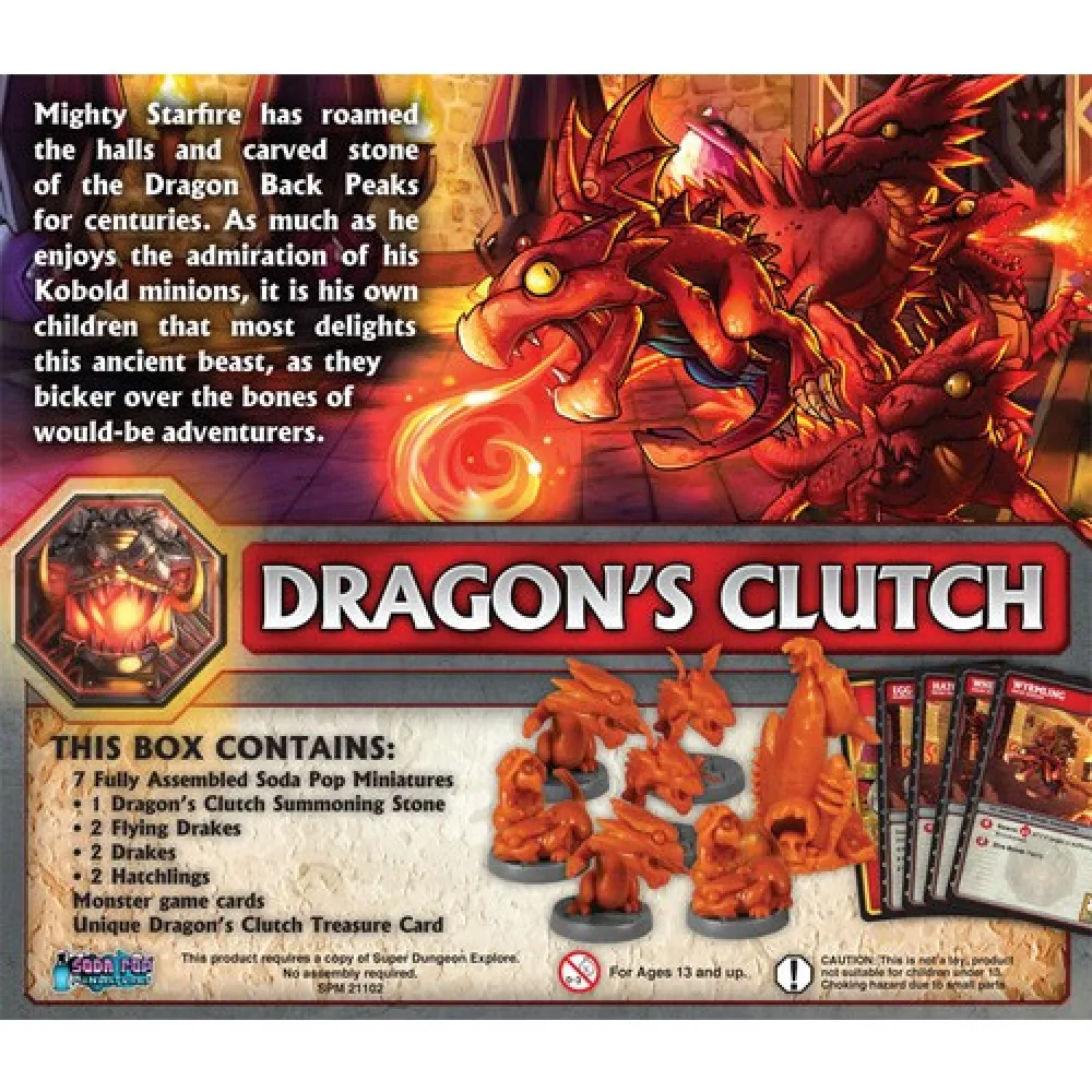 Super Dungeon Explore: Dragons Clutch