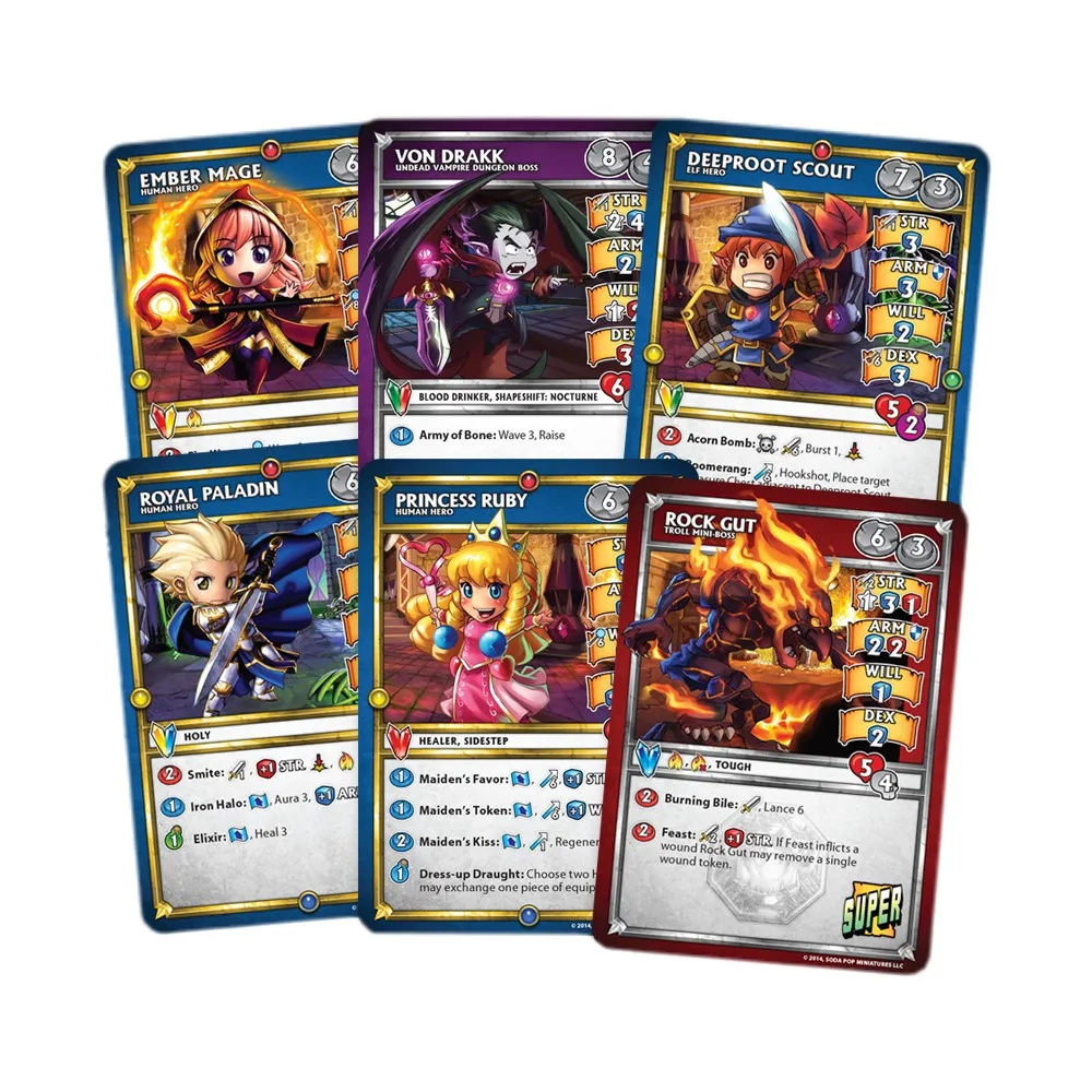 Super Dungeon Explore: Forgotten King Upgrade Deck