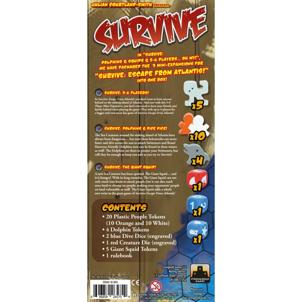 Survive: Dolphins and Squids and 5-6 Players...Oh My!