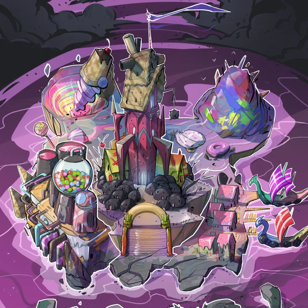 Sweet Cherry Pie VS Evil: Gummy Landing