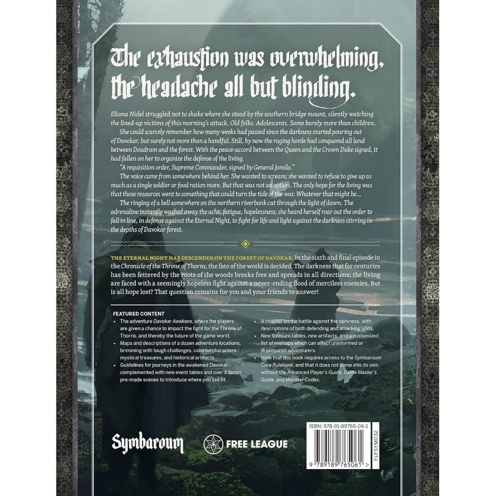 Symbaroum RPG - Davokar Awakens