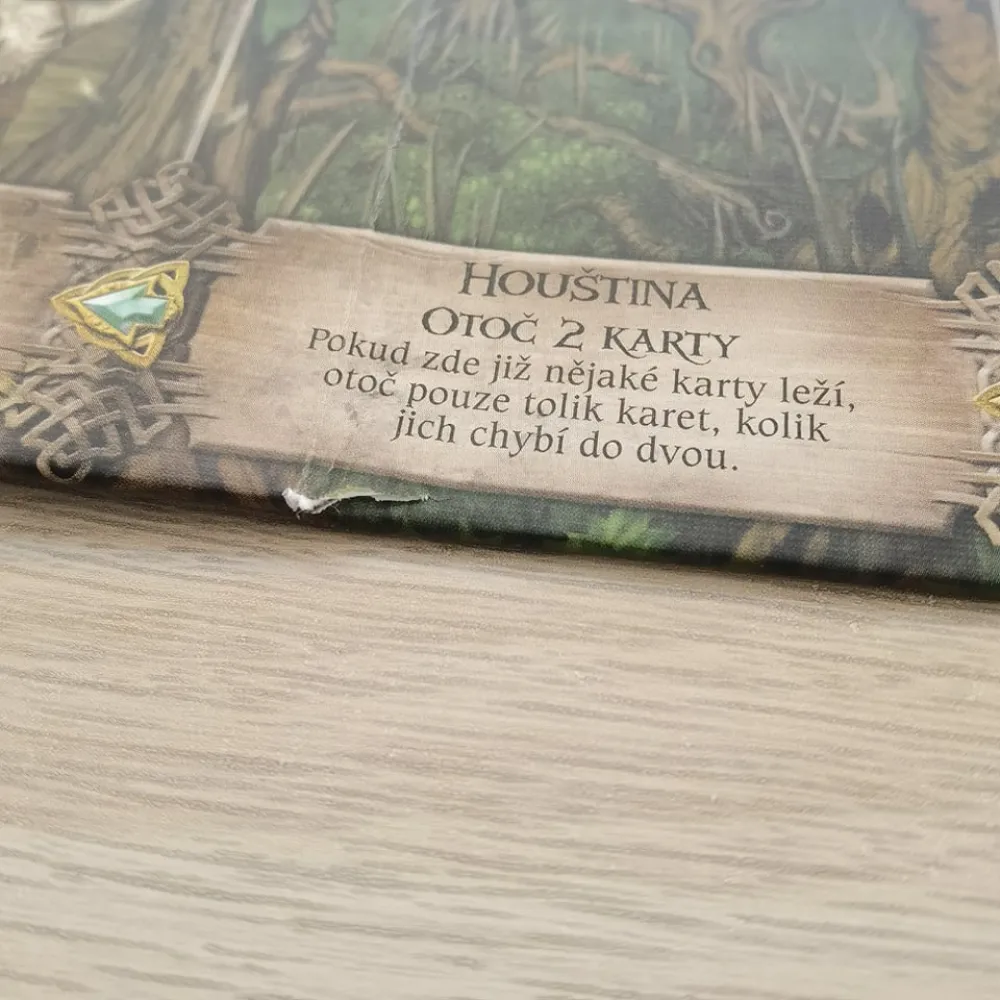 Talisman: Lesní království - poškozeno