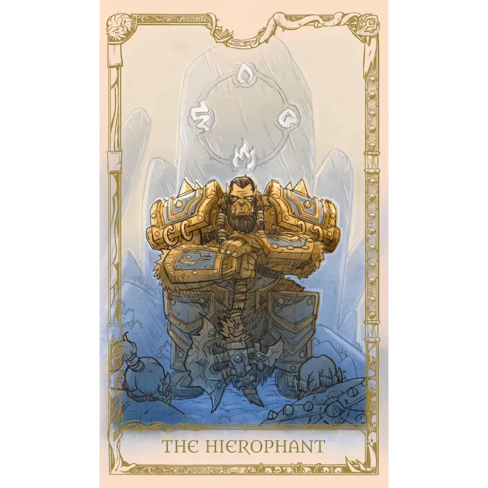 World of Warcraft Tarot-Karten – Karten und Handbuch