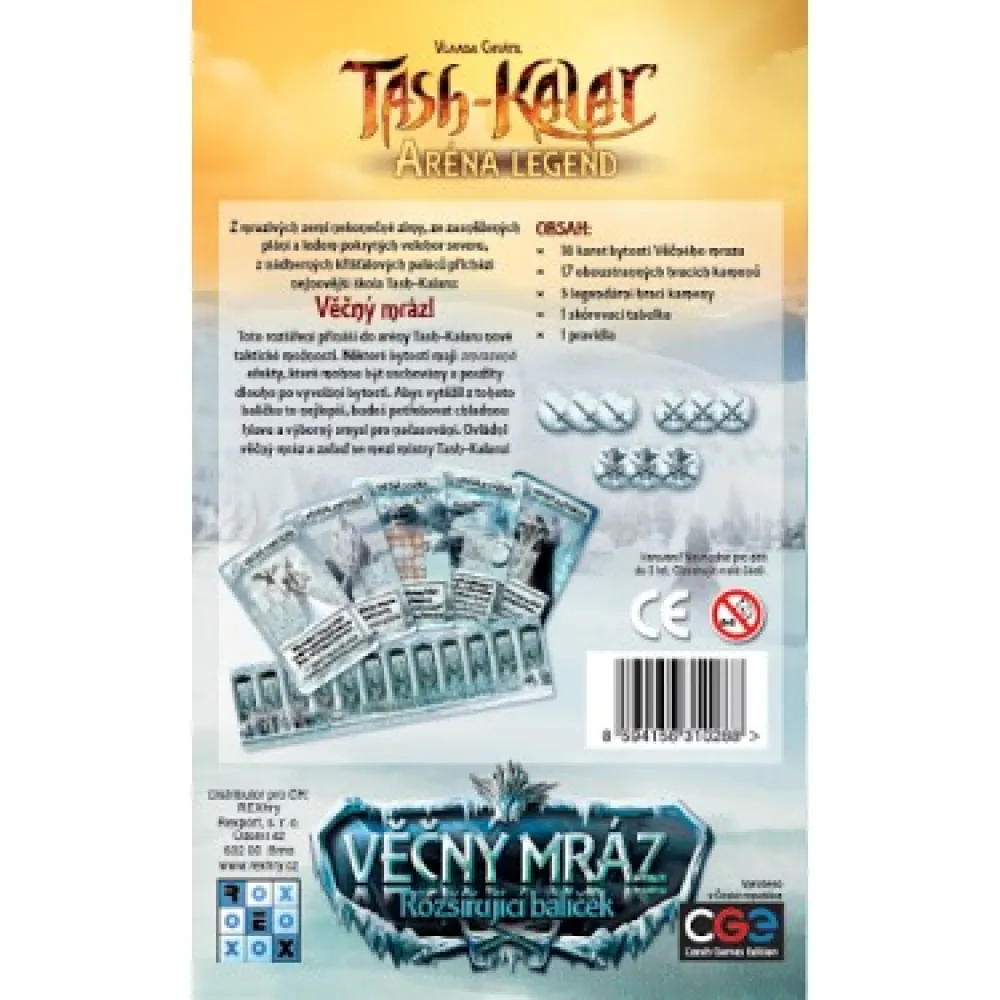 Tash-Kalar: Aréna Legend - Věčný Mráz + Upgrade Kit