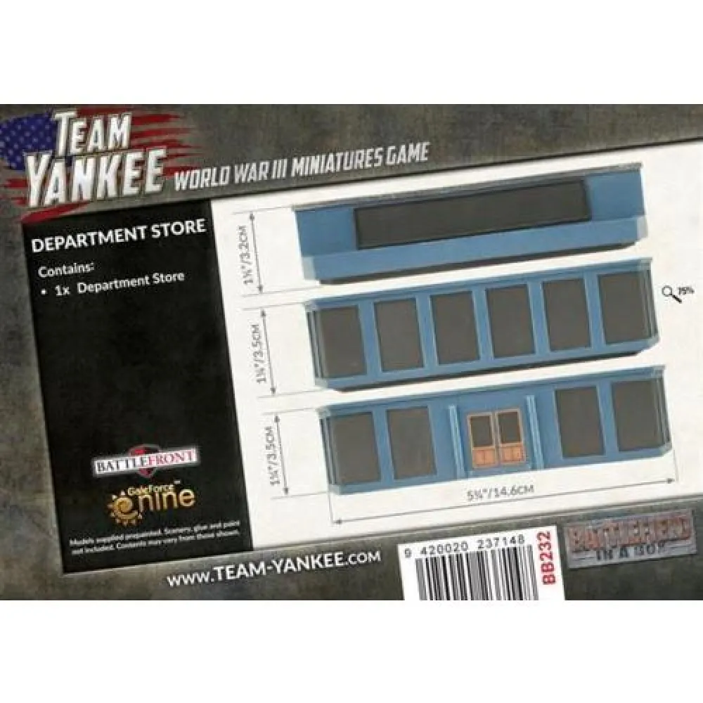 Team Yankee Battlefield in a Box Department Store