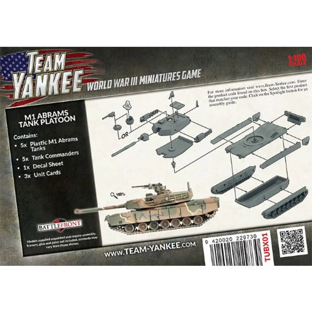 Team Yankee Abrams Tank Platoon