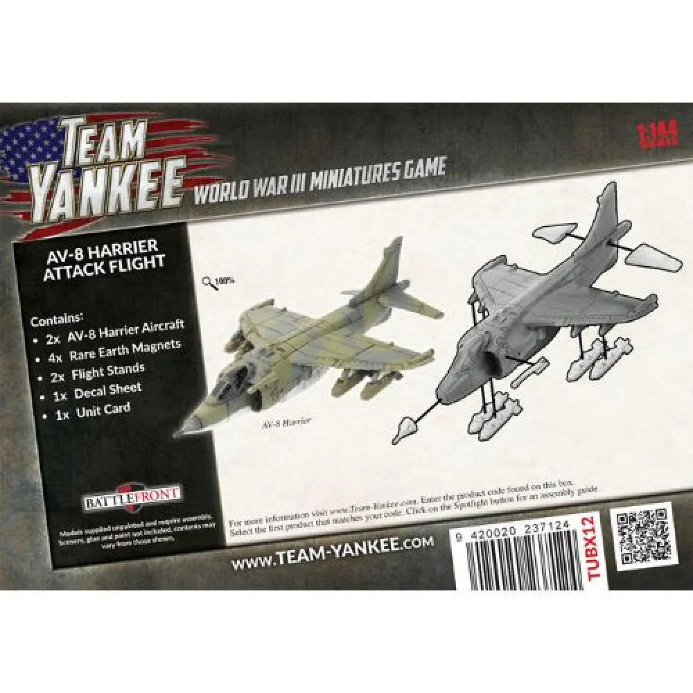 Team Yankee AV-8 Harrier Attack Flight