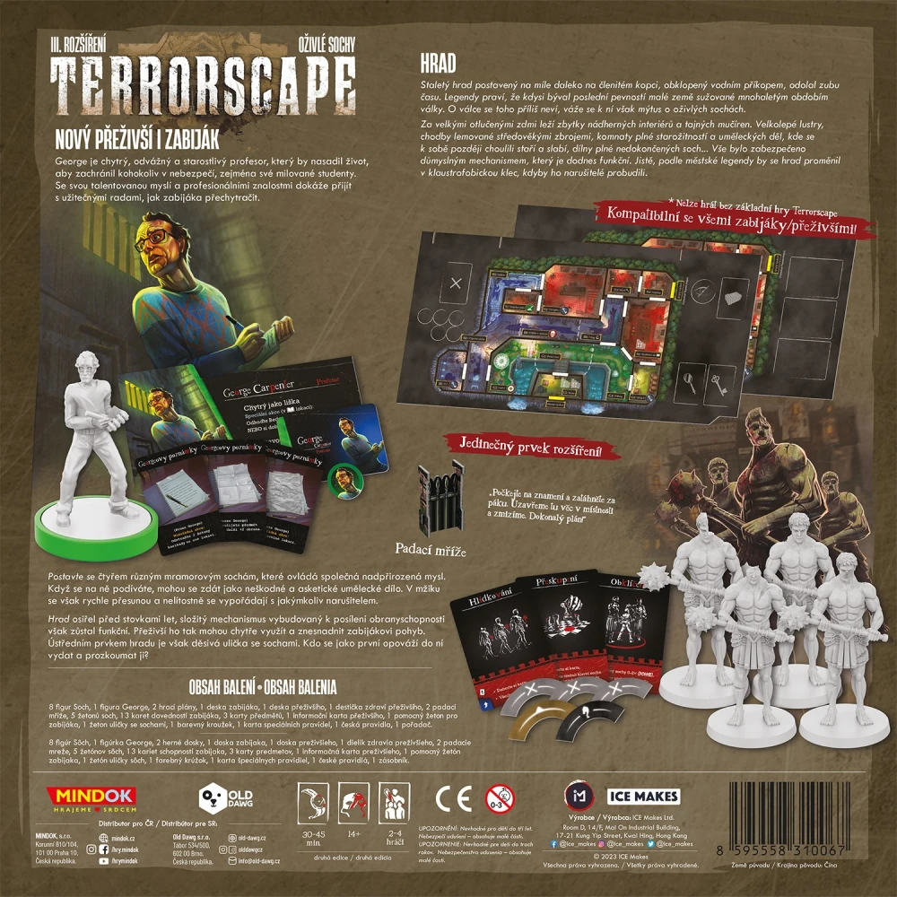 Terrorscape: Oživlé sochy