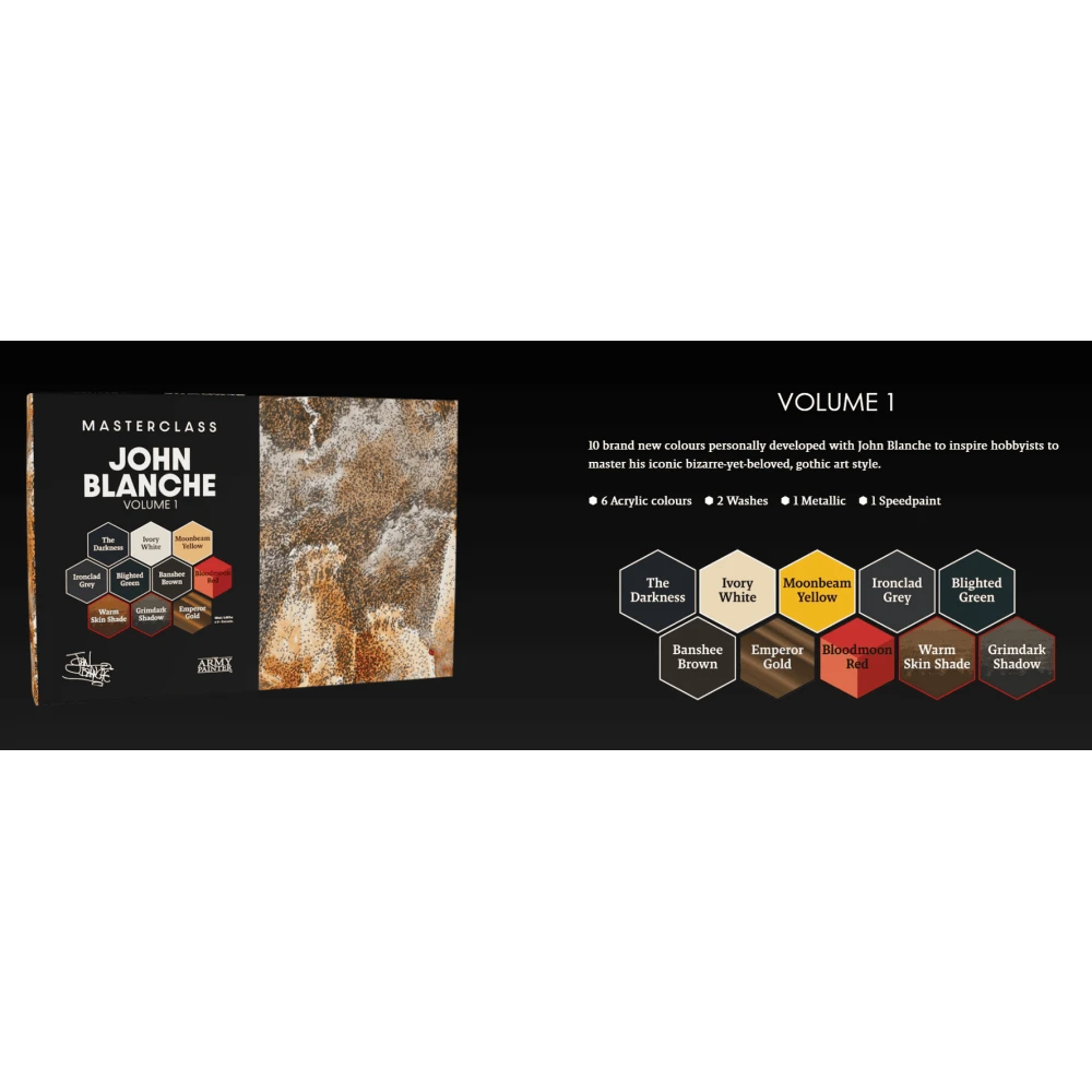 The Army Painter: Masterclass - John Blanche Vol. 1 Paint Set