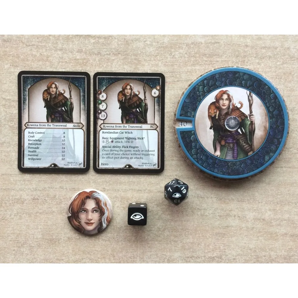 The Dark Eye: Aventuria Adventure Card Game - Heroes' Struggle