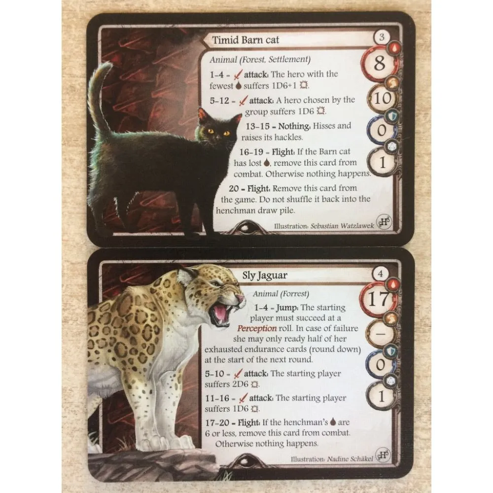 The Dark Eye: Aventuria Adventure Card Game - Heroes' Struggle