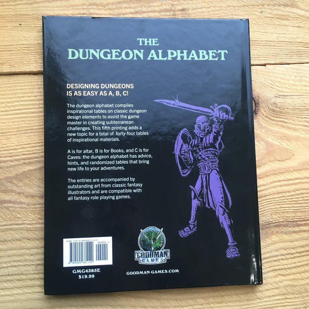 The Dungeon Alphabet Expanded