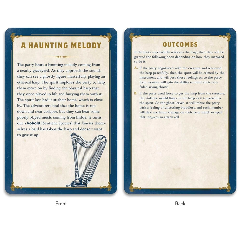 The Düngeonmeister Deck of Side Quests