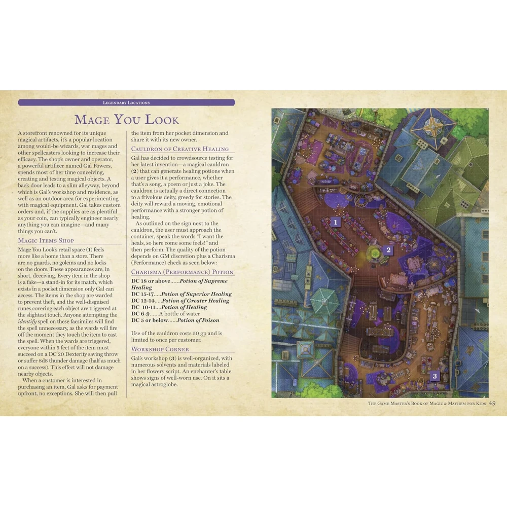 The Game Master's Book of Magic & Mayhem for Kids
