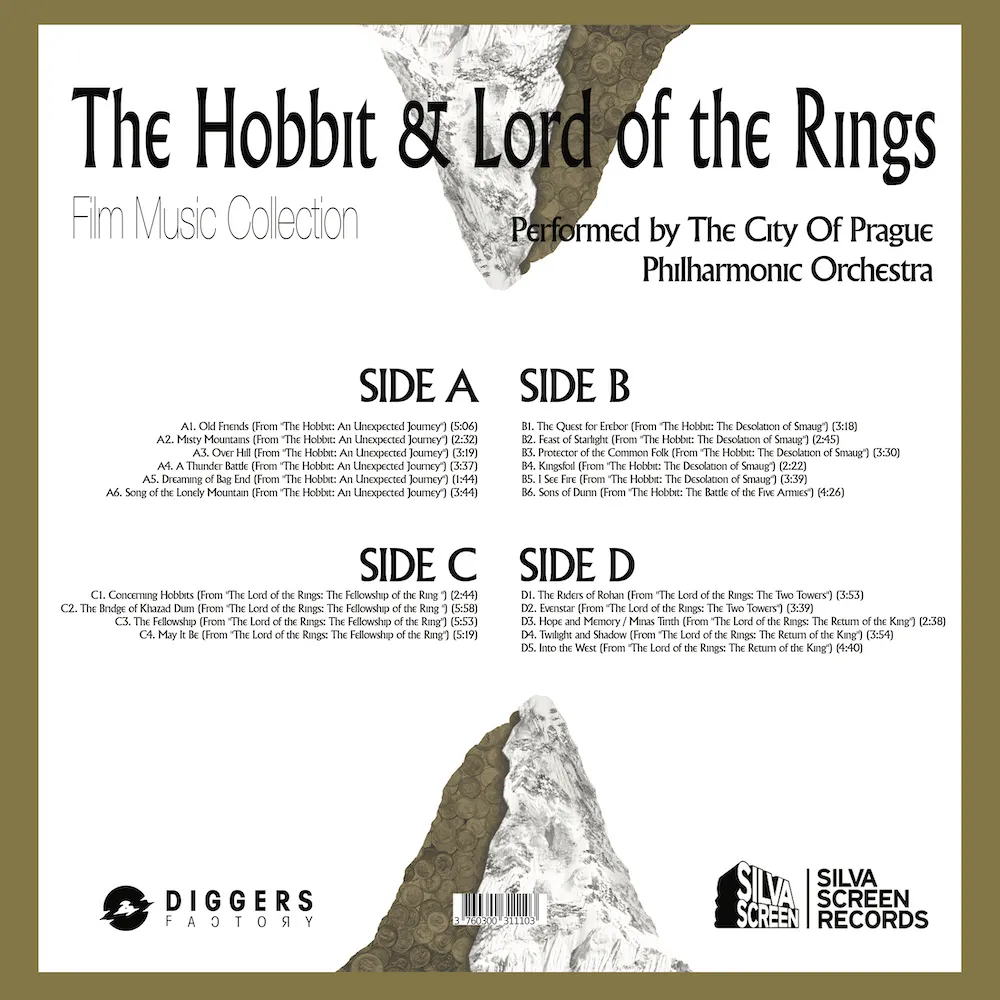 The Hobbit & The Lord of the Rings Film Music Collection (2 LP)