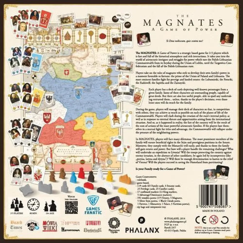 The Magnates: A Game of Power