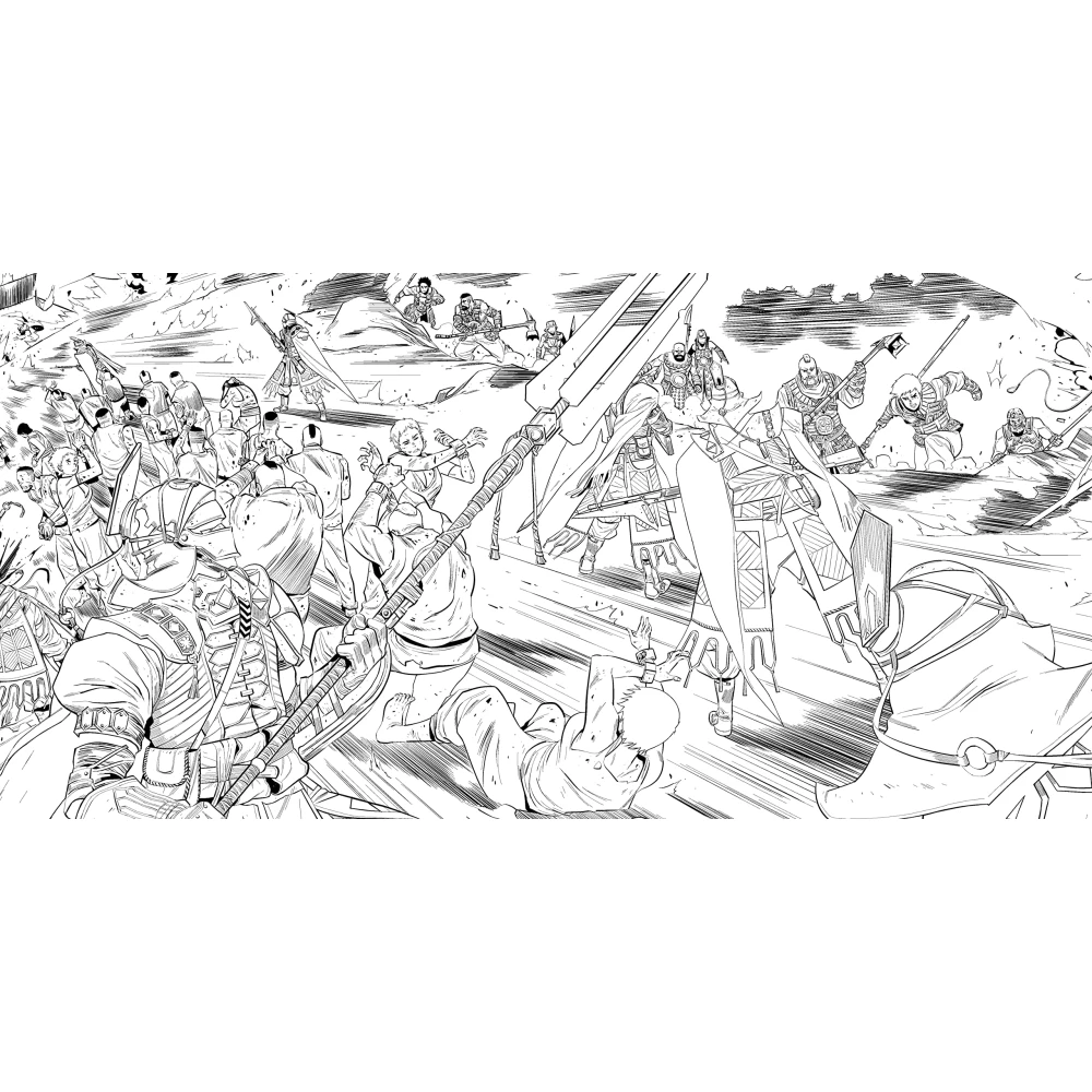 Horizon Zero Dawn Malbuch