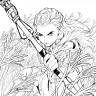 Horizon Zero Dawn Malbuch