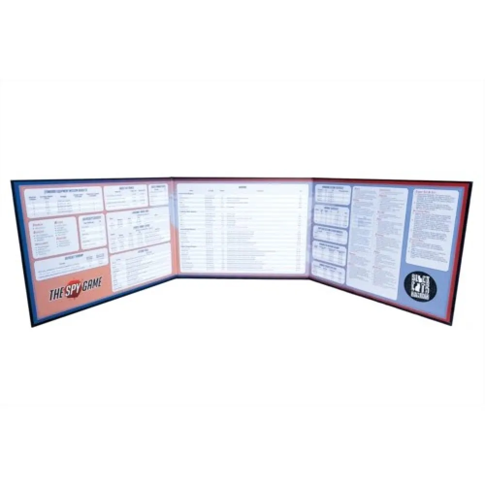 The Spy Game: GM Screen and Booklet