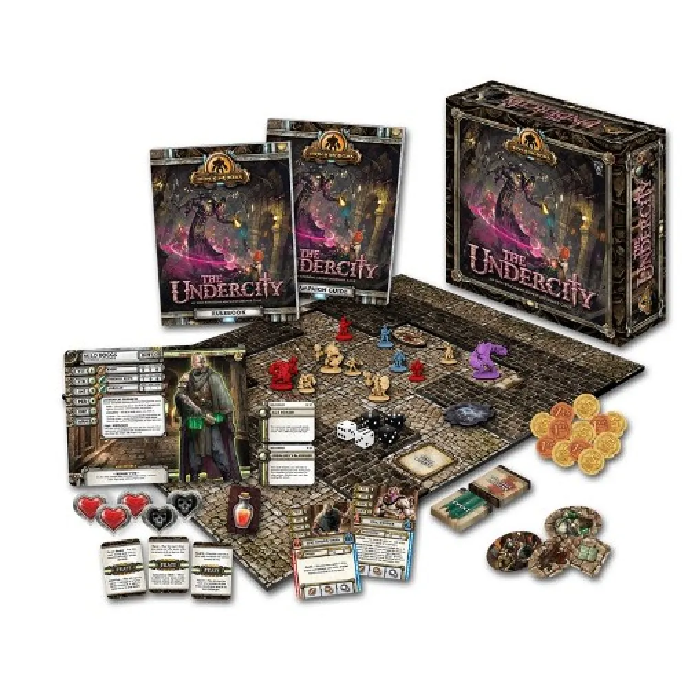 The Undercity: An Iron Kingdoms Adventure Board Game