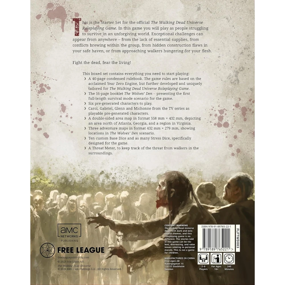 The Walking Dead Universe RPG Starter Set