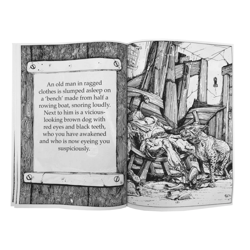 The Warlock of Firetop Mountain (Malbuch)