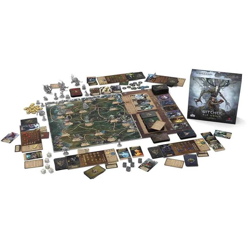 The Witcher: Old World - damaged packaging