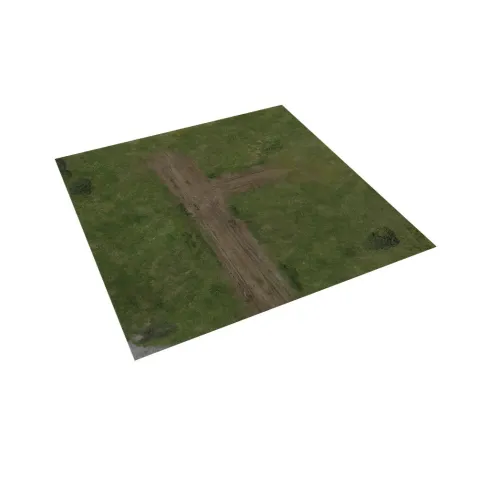 The Walking Dead: All Out War - Greene Farm Deluxe Gaming Mat