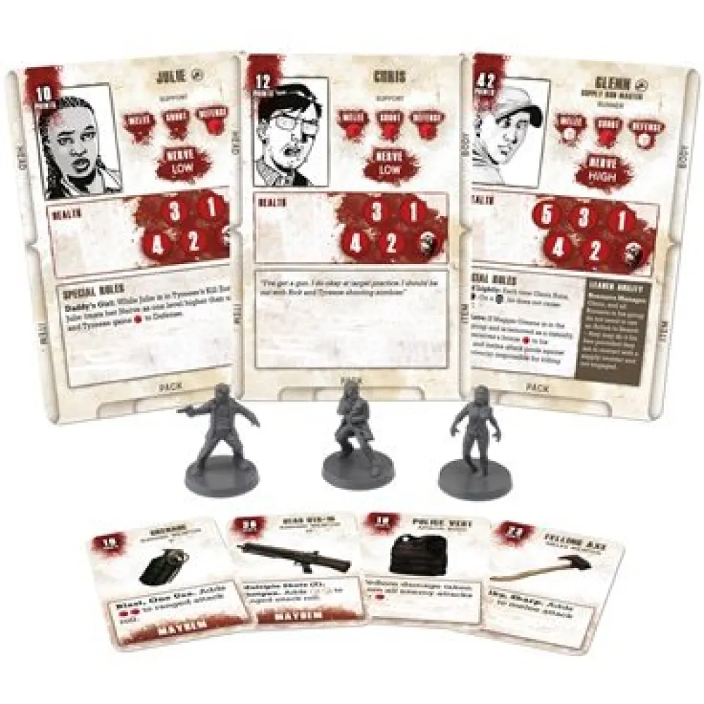 The Walking Dead: All Out War - Julie & Chris Booster