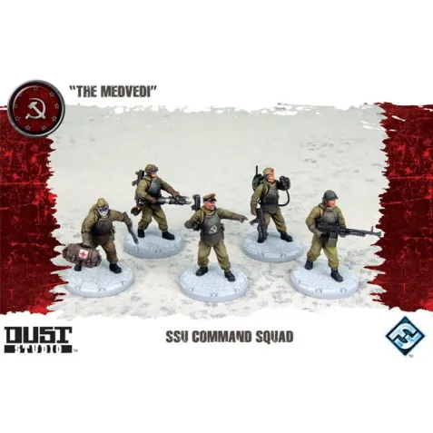 Dust Tactics: SSU Command Squad - The Medvedi