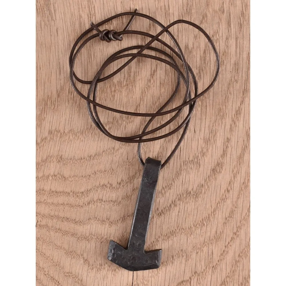 Thor's Hammer, narrow, hand-forged
