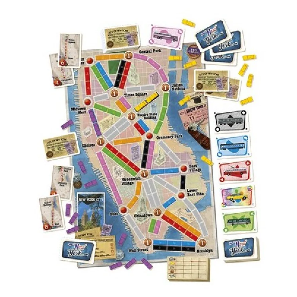 Ticket to Ride Express: New York City 1960