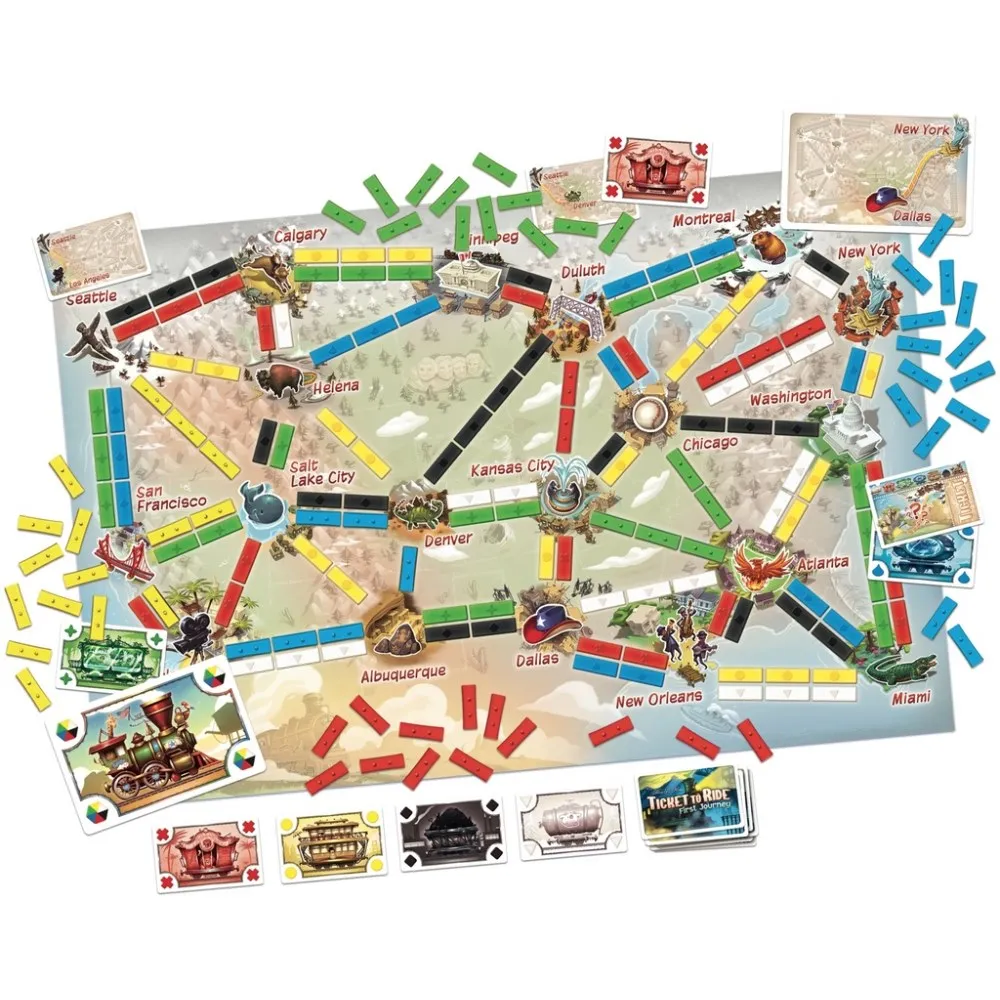 Ticket to Ride: First Journey (North America)
