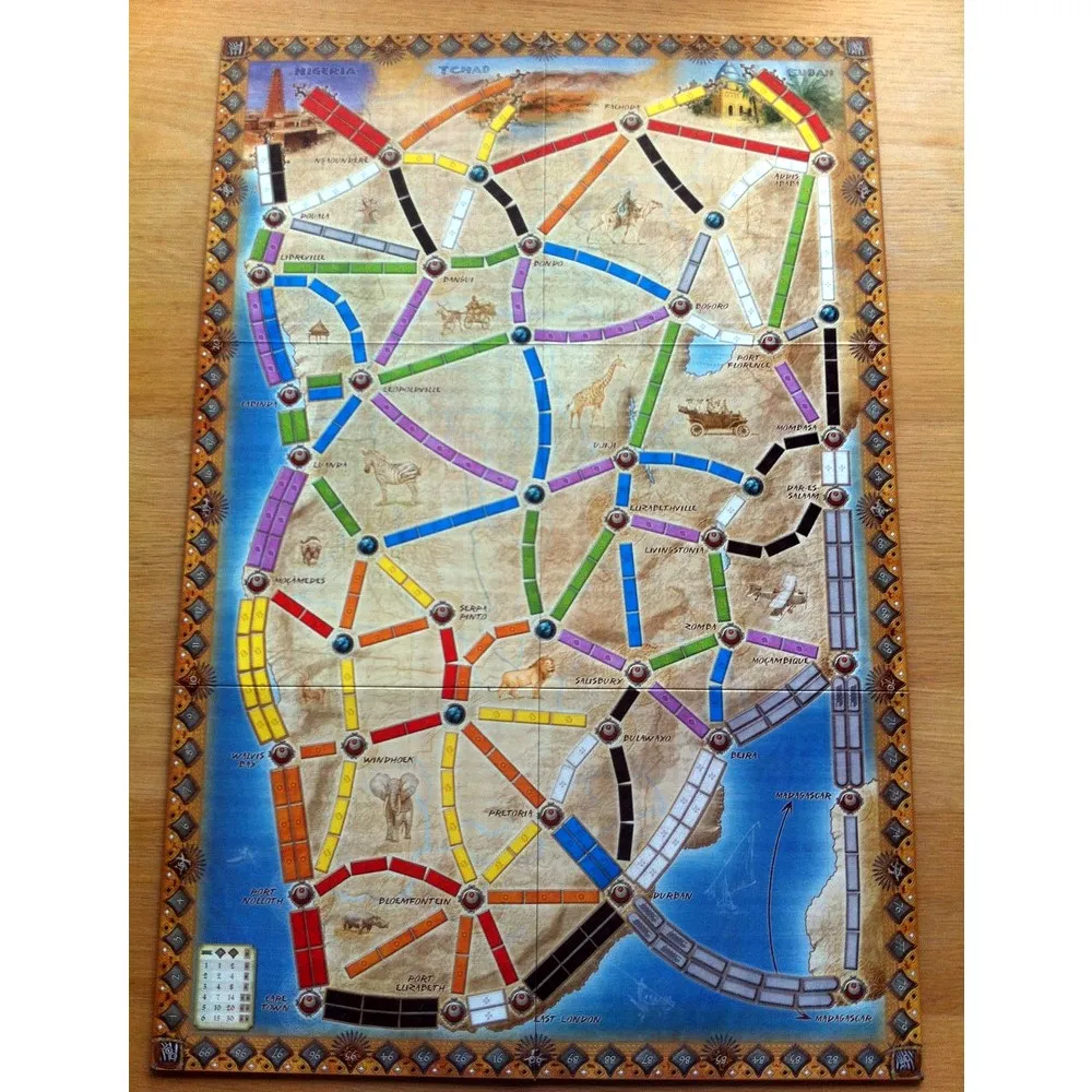 Ticket to Ride Map Collection: Volume 3 - The Heart of Africa