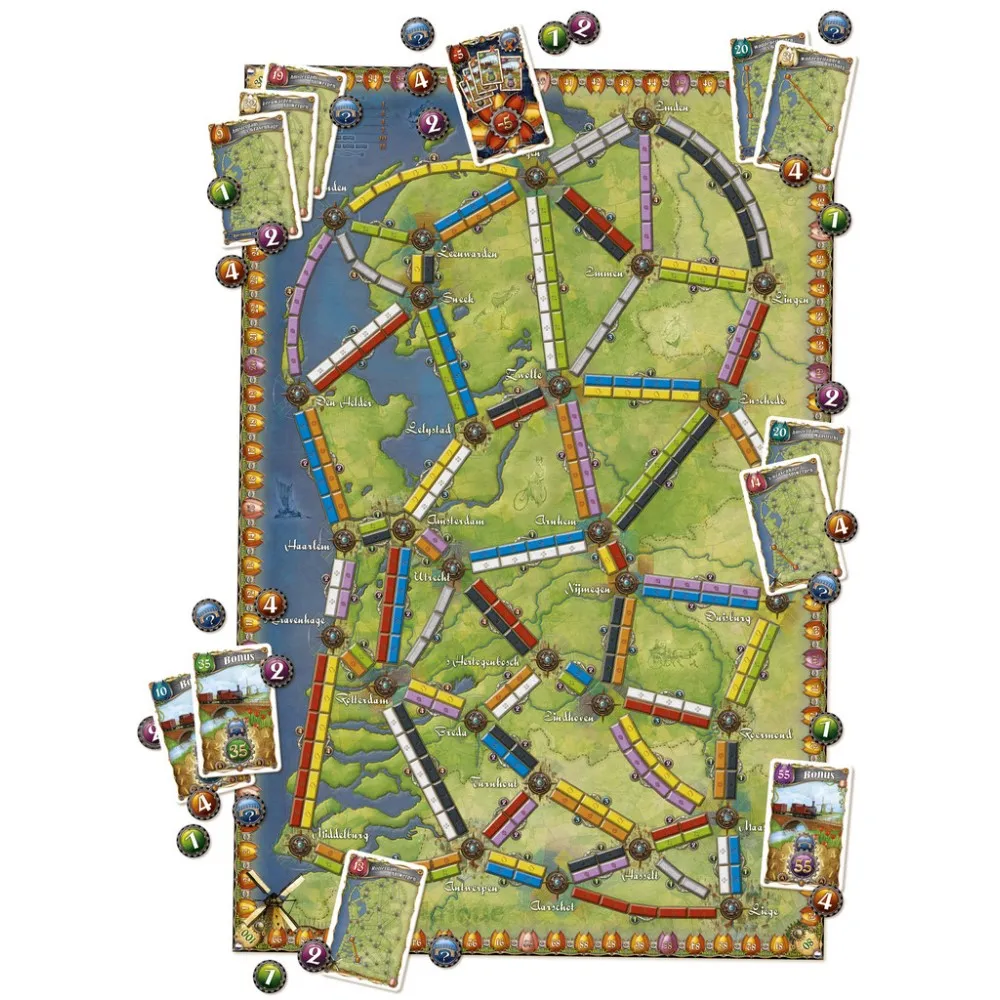 Ticket to Ride Map Collection: Volume 4 - Nederland