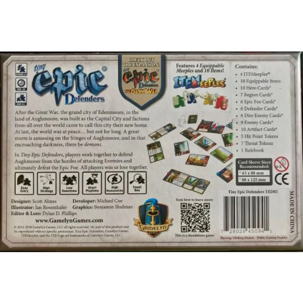 Tiny Epic Defenders (Second Edition)