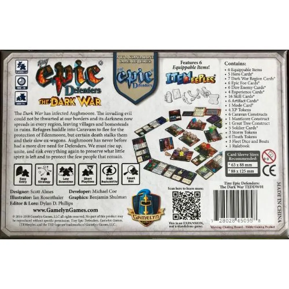 Tiny Epic Defenders: The Dark War