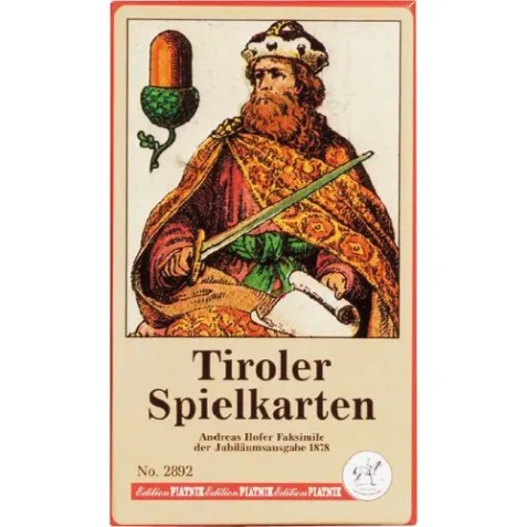 Tiroler Spielkarten Playing Cards