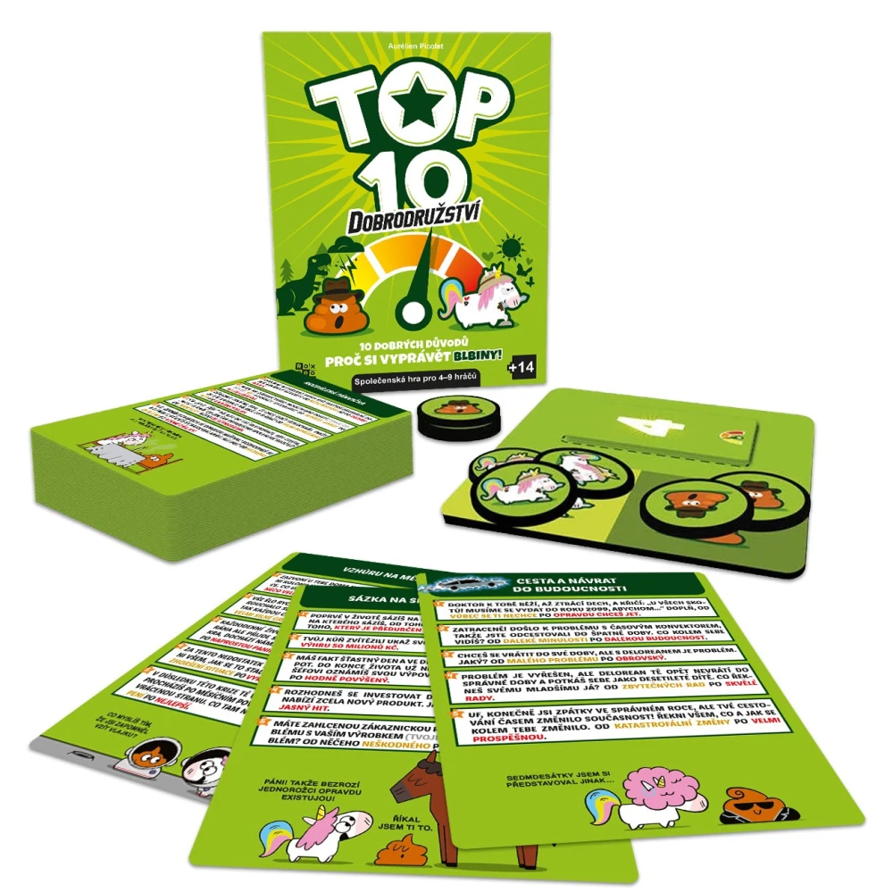 TOP 10: Dobrodružství