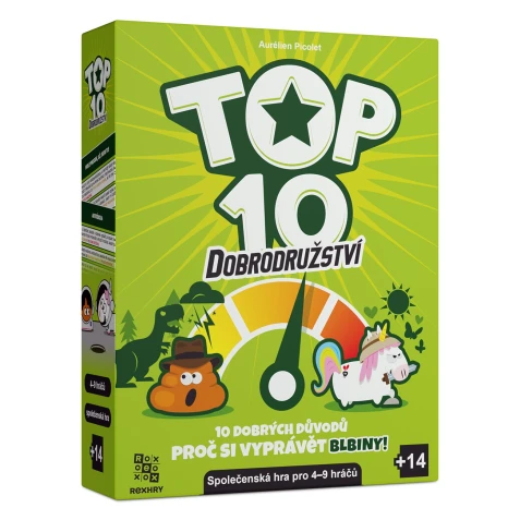 TOP 10: Dobrodružství