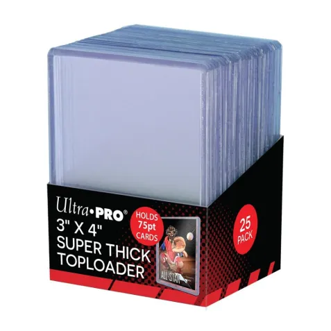 Ultra Pro Card Sleeves 63 x 88 mm - Super Thick Toploader