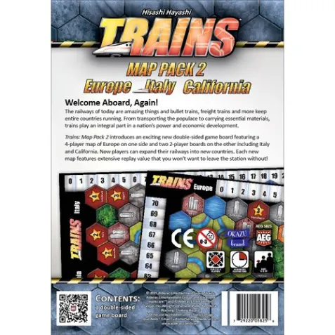 Trains: Map Pack 2 - Europe/Italy/California