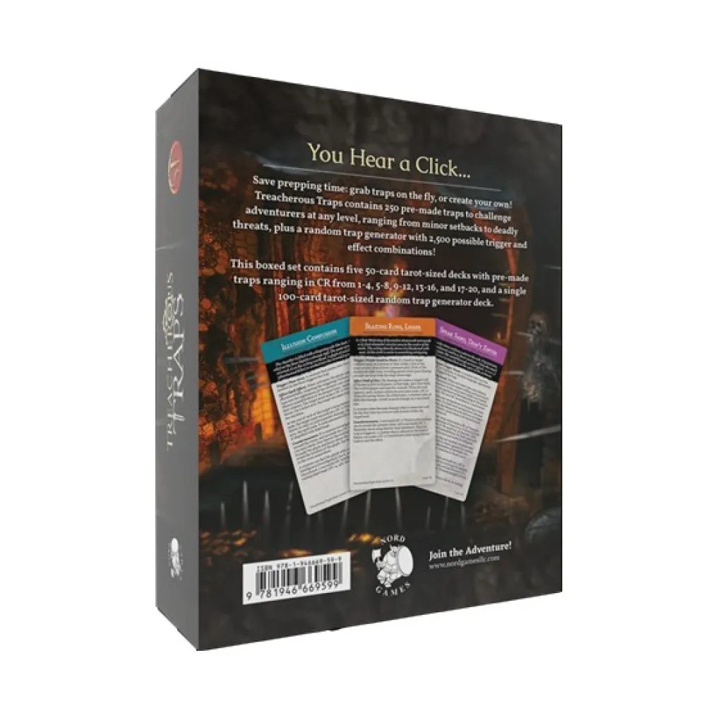 Treacherous Traps Box Set (5E) - Game Masters Toolbox