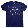 The Big Bang Theory T-Shirt - The Friendship Algorithm (navy blue)